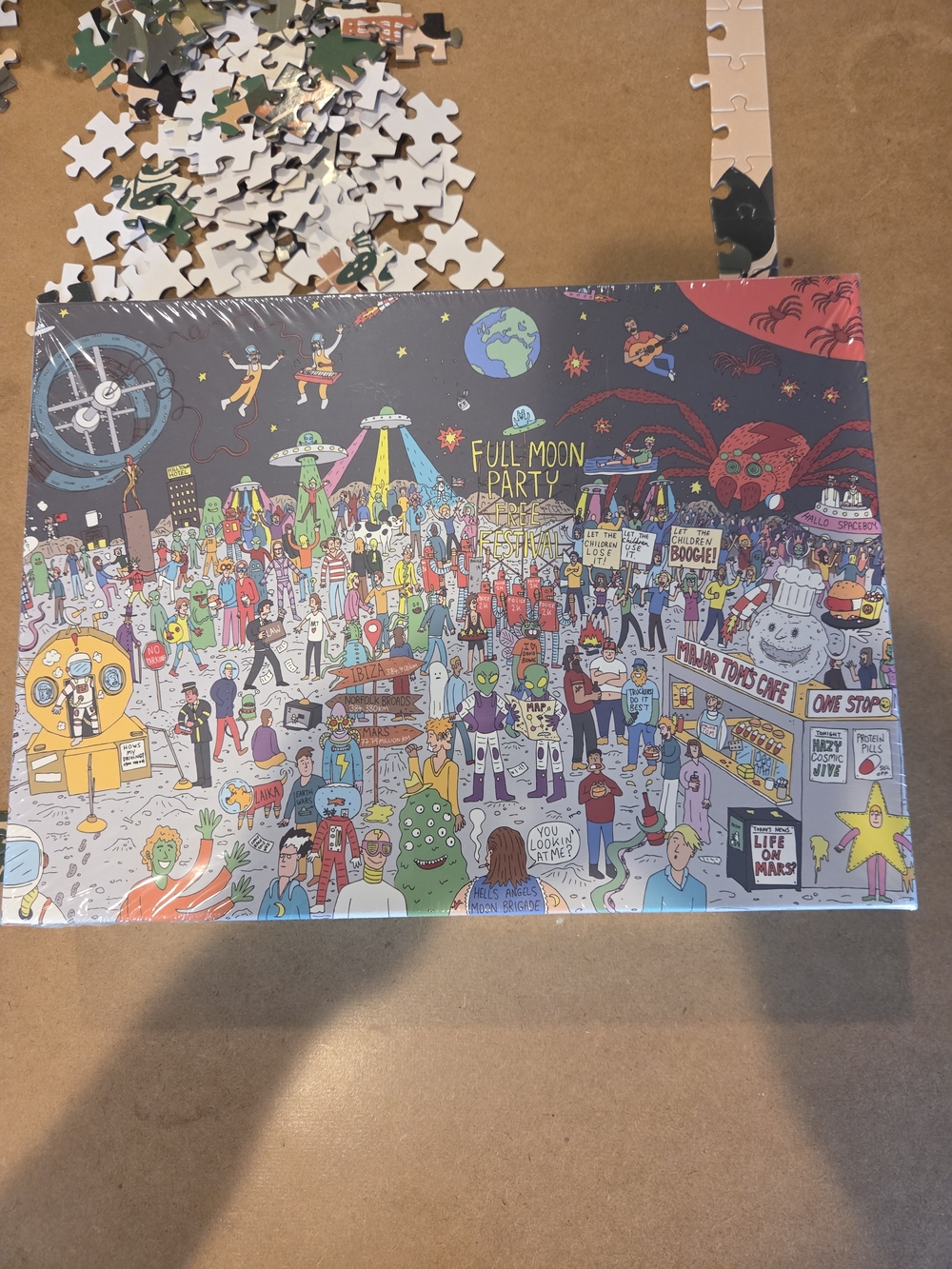 NIB Where's Bowie 500 Piece Jigsaw Puzzle